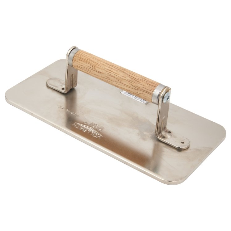 VOLLRATH WEIGHT, STEAK 9X4.5 INCH CHROME PLATED WITH
