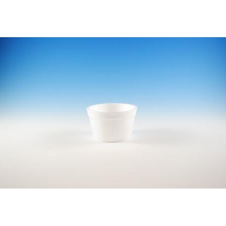 WINCUP CONTAINER, FOAM 6 OZ SQUARE WHITE