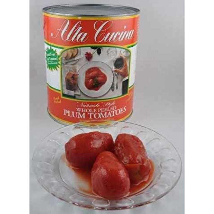 ALTA CUCINA TOMATO, WHOLE PLUM WITH BASIL IN