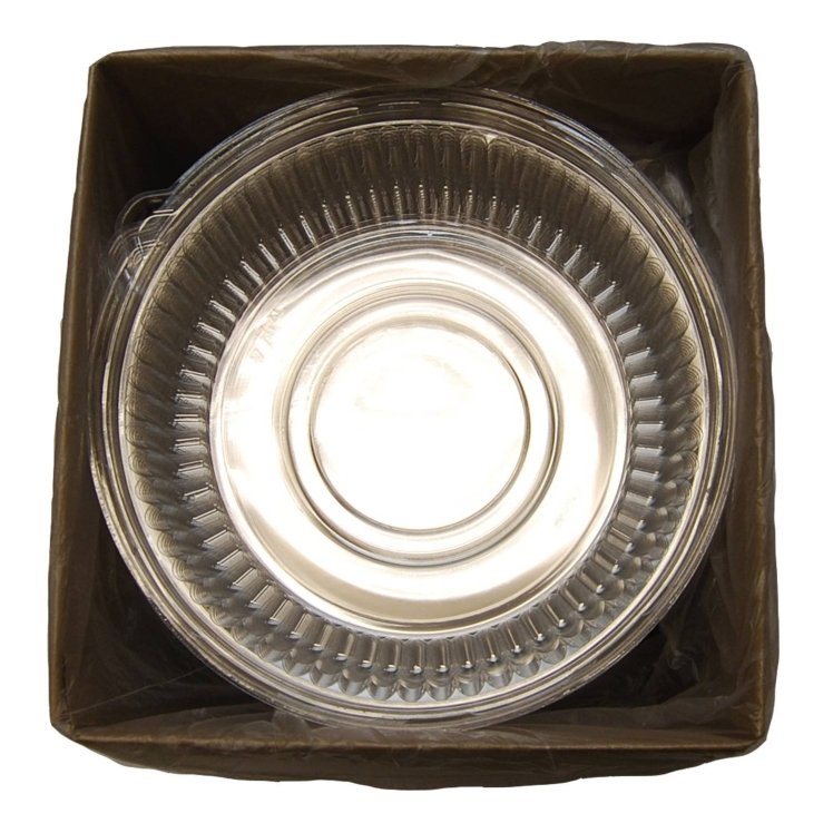 SABERT CLEAR HIGH DOME LID FOR 12 ROUND PLATTER