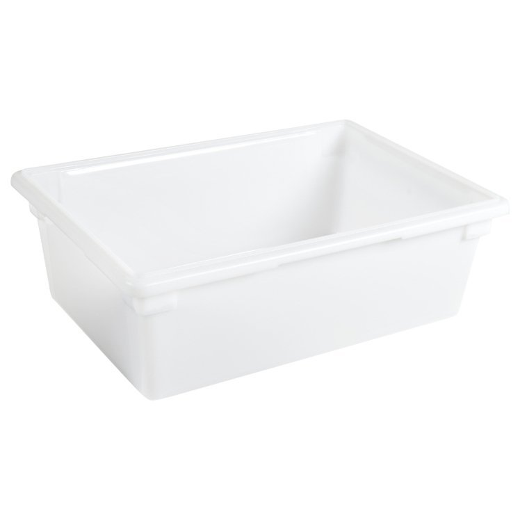 CAMBRO FOOD STORAGE BOX 18X26X9 WHITE POLYETHYLENE