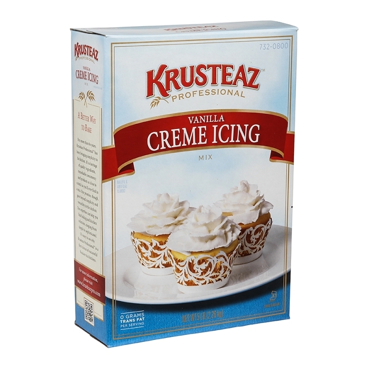 KRUSTEAZ KRUSTEAZ PROFESSIONAL WHITE ICING MIX
