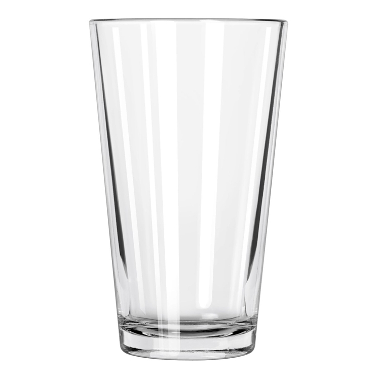 LIBBEY GLASS 16OZ HEAT TREATED MIXING GLASS