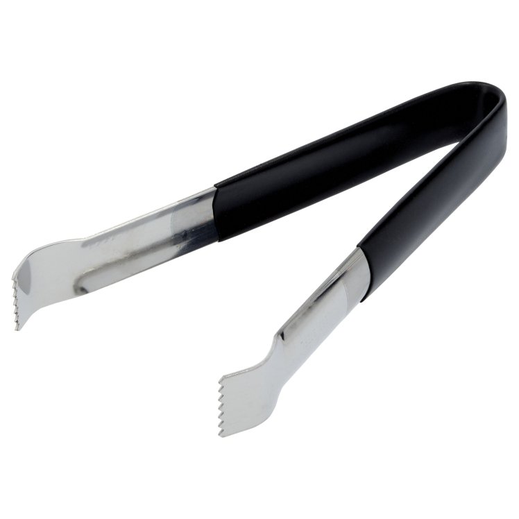 Vollrath Pom Tong 6 Inch Stainless Steel with Black Kool Touch Handle