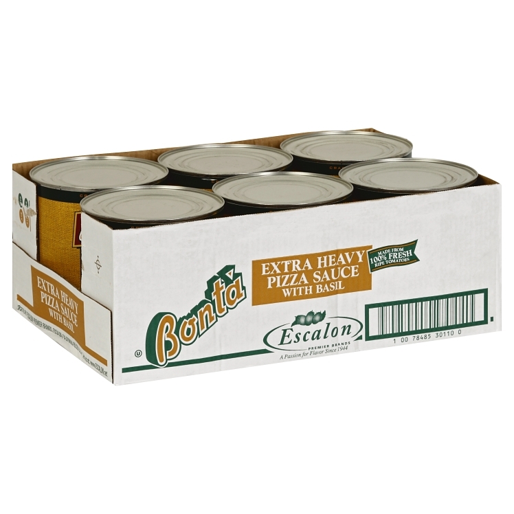 BONTA EXTRA-HEAVY TOMATO WITH BASIL PIZZA SAUCE