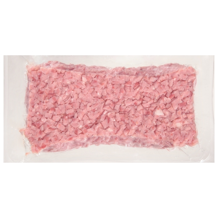 SMITHFIELD DICED HAM .25 WATER ADDED COOKED FROZEN 2/5LB