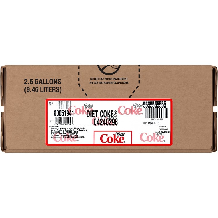 COCA-COLA DIET COLA FOUNTAIN SYRUP
