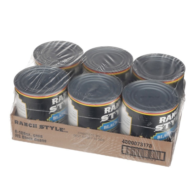 RANCH STYLE BEAN, BLACK CANNED