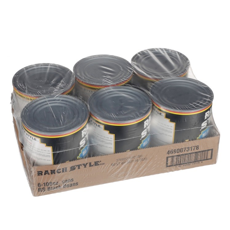 RANCH STYLE BEAN, BLACK CANNED
