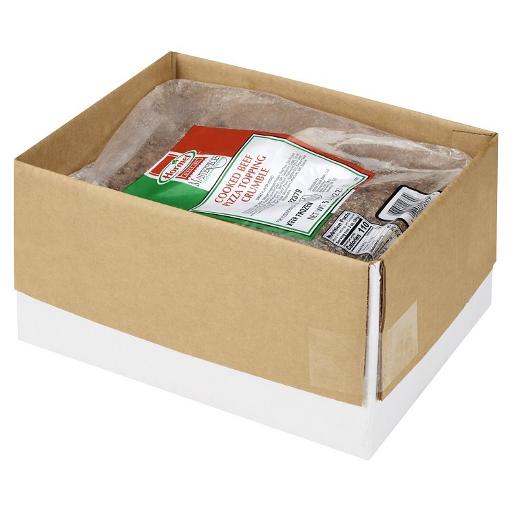 HORMEL COOKED BEEF CRUMBLE TOPPING FOR PIZZA