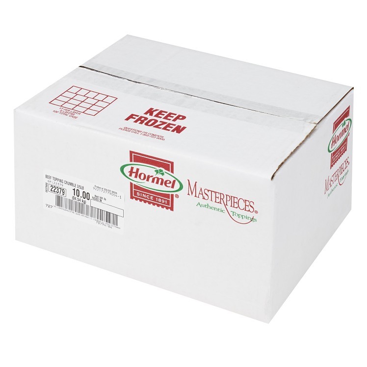 HORMEL COOKED BEEF CRUMBLE TOPPING FOR PIZZA