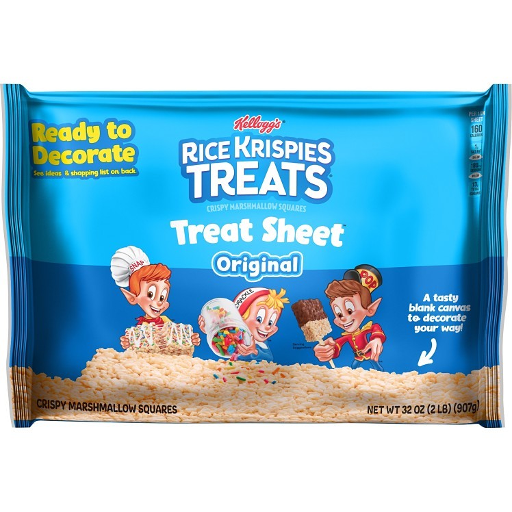 KELLOGGS RICE KRISPY TREAT SHEET