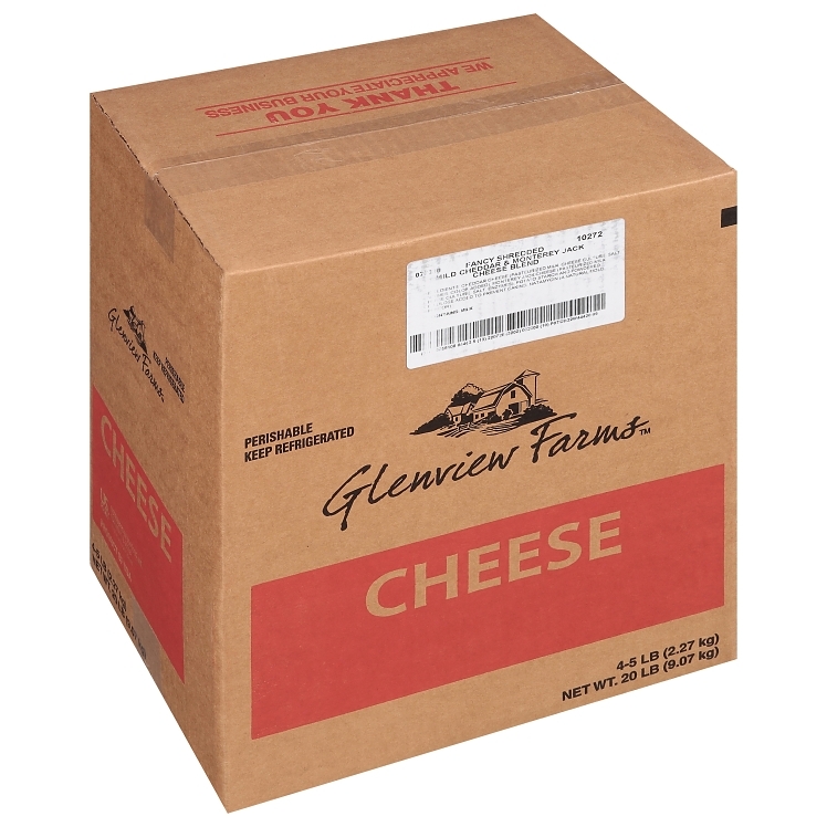 GLENVIEW FARMS CHEESE CHEDDAR JACK FANCY SHRED