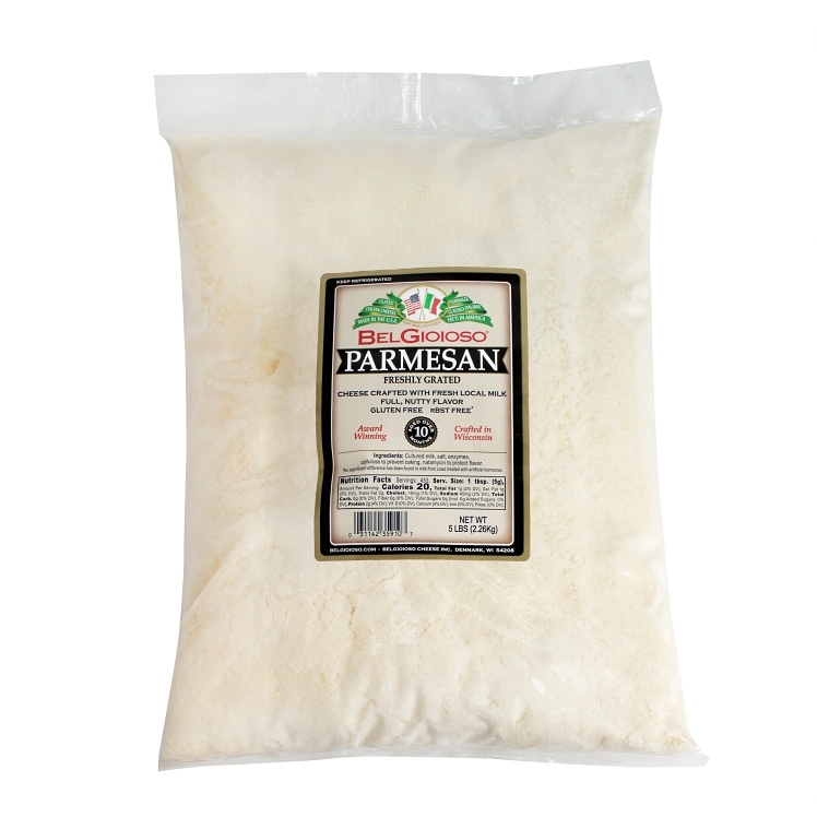 BELGIOIOSO CHEESE PARMESAN GRATED BAG