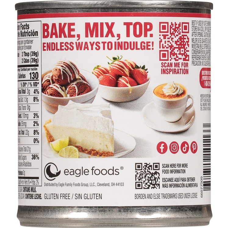 EAGLE BRAND CONDENSED MILK EAGLE CONDENSED MILK