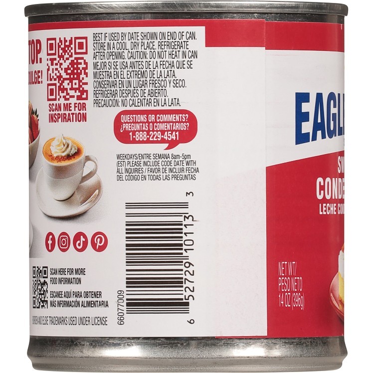 EAGLE BRAND CONDENSED MILK EAGLE CONDENSED MILK