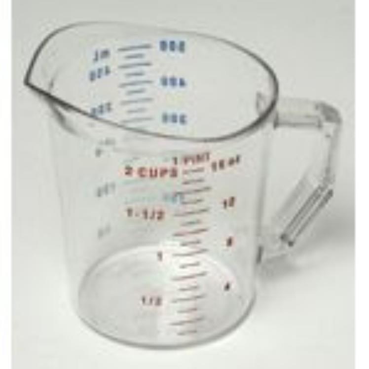 CAMBRO CAMWEAR MEASURING CUP 1 PINT