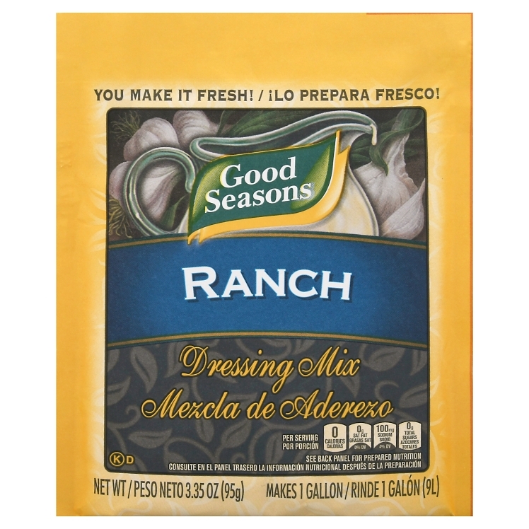 MIX, DRSG RANCH 1 GAL YLD PKT