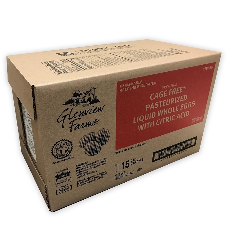 GLENVIEW FARMS CAGE FREE LIQUID EGGS