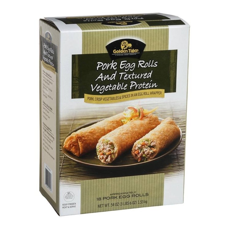 GOLDEN TIGER PORK EGG ROLLS