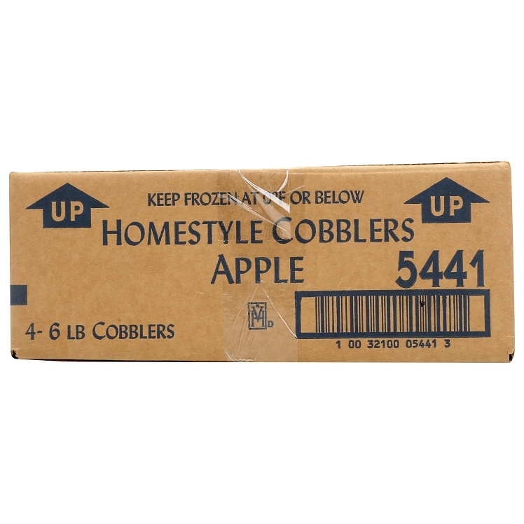 CHEFPIERRE APPLE COBBLER 4CT/96OZ FROZEN