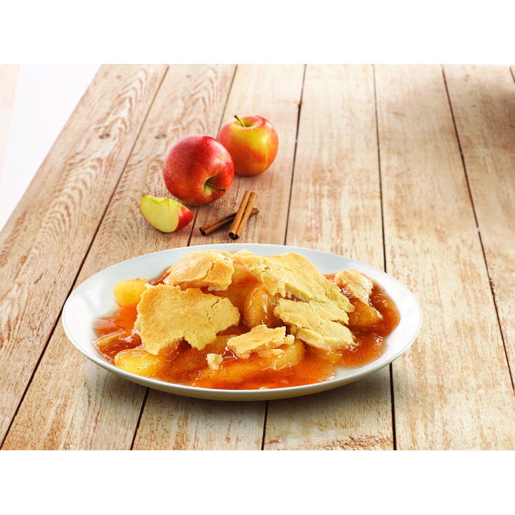 CHEFPIERRE APPLE COBBLER 4CT/96OZ FROZEN