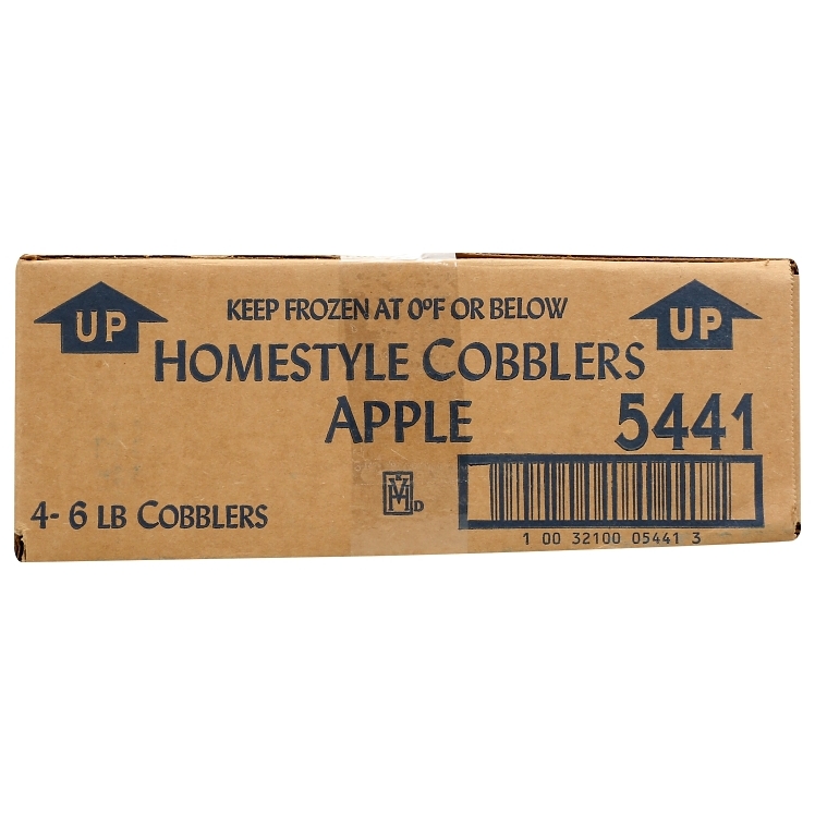 CHEFPIERRE APPLE COBBLER 4CT/96OZ FROZEN