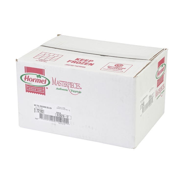 MASTERPIECES COOKED ITALIAN SAUSAGE CRUMBLES