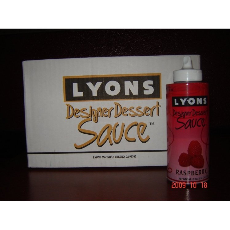 LYONS MAGNUS RASPBERRY DESIGNER DESSERT SAUCE