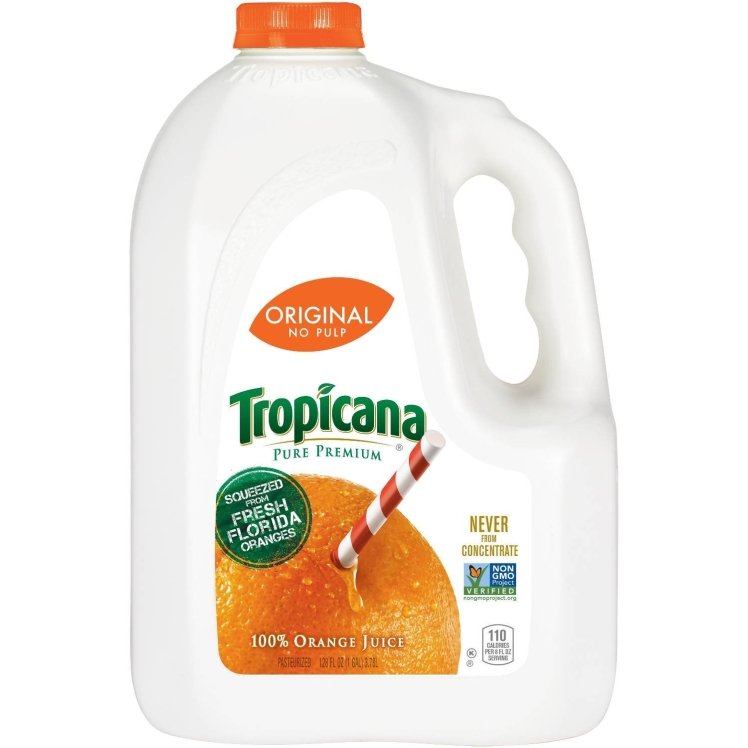 TROPICANA ORANGE JUICE 100%