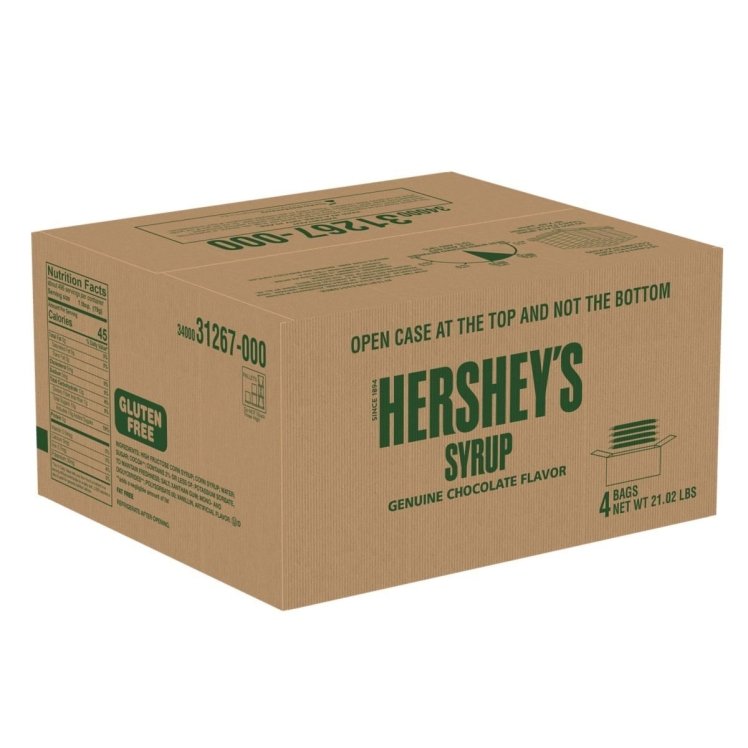HERSHEY'S CHOCOLATE SYRUP POUCH