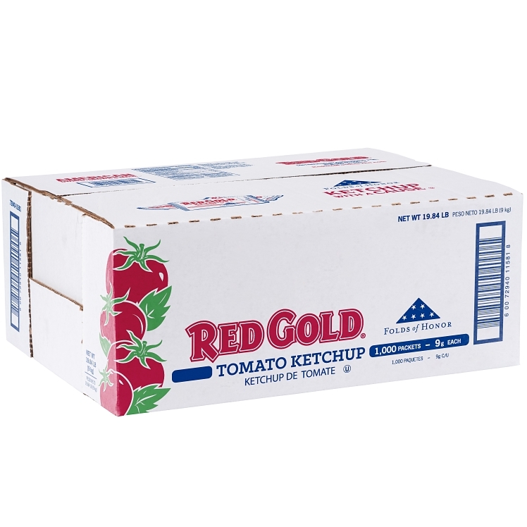 RED GOLD KETCHUP PACKETS