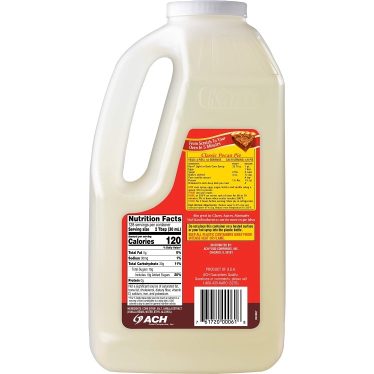 KARO LIGHT CORN SYRUP RED LABEL