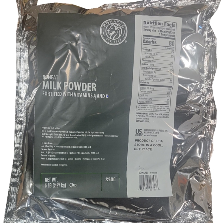 MONARCH NONFAT DRY MILK POWDER