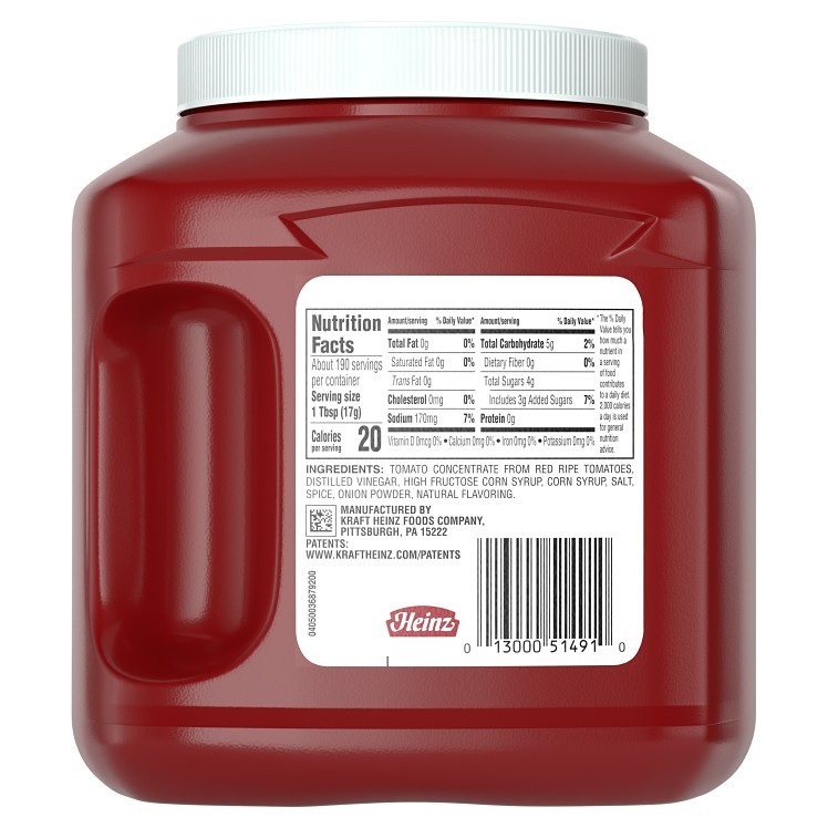 HEINZ KETCHUP JUG