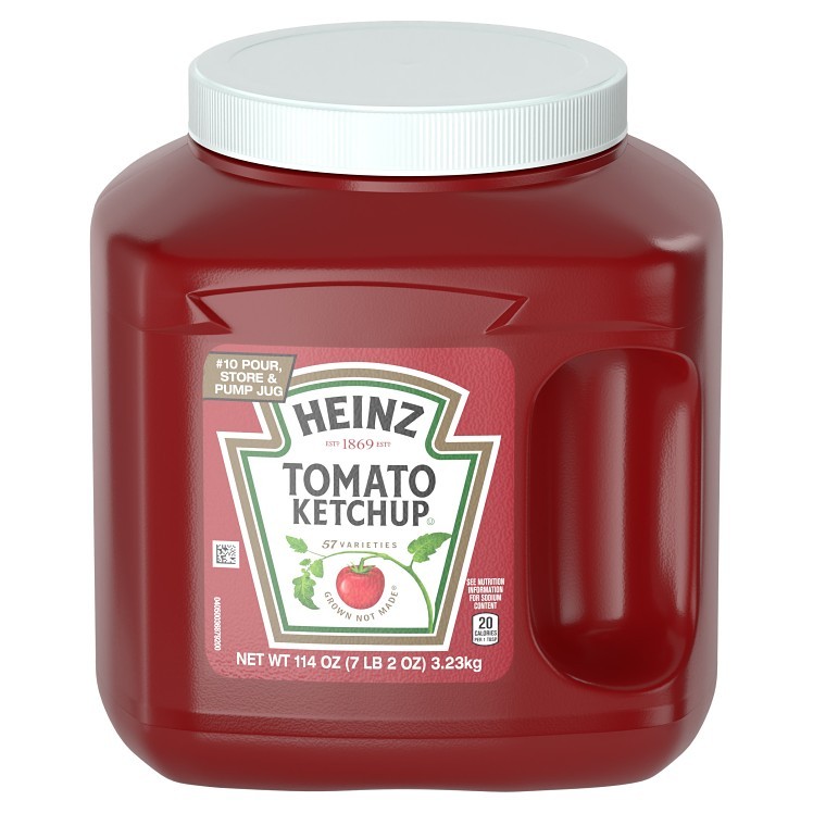 HEINZ KETCHUP JUG
