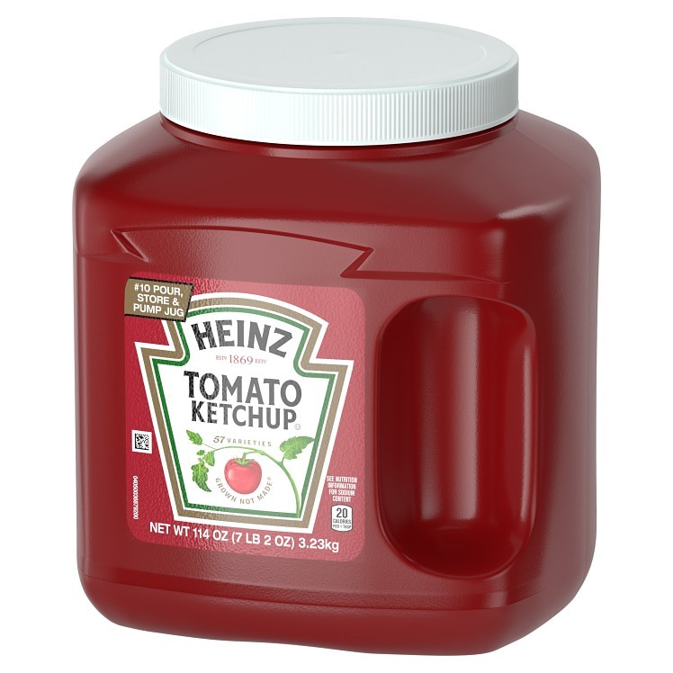 HEINZ KETCHUP JUG