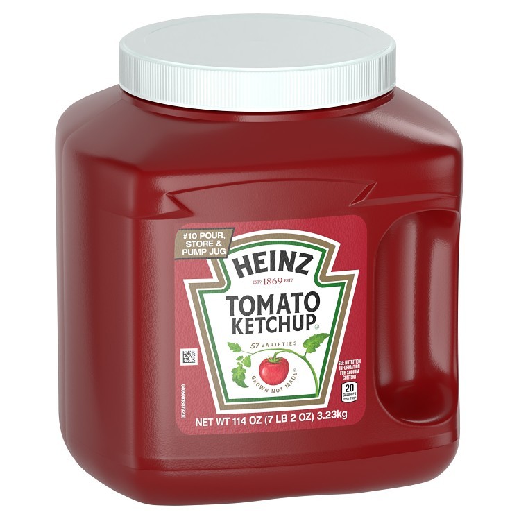 HEINZ KETCHUP JUG