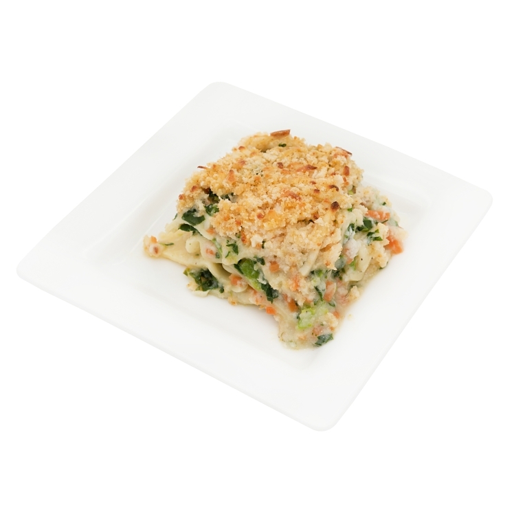 MOLLY'S KITCHEN VEGETARIAN LASAGNA TRAY FROZEN  PRECOOKED