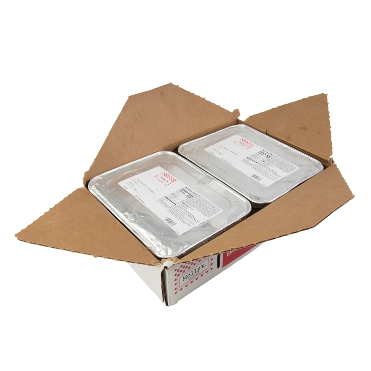 MOLLY'S KITCHEN VEGETARIAN LASAGNA TRAY FROZEN  PRECOOKED