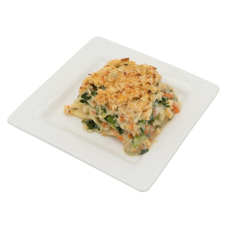 MOLLY'S KITCHEN VEGETARIAN LASAGNA TRAY FROZEN  PRECOOKED