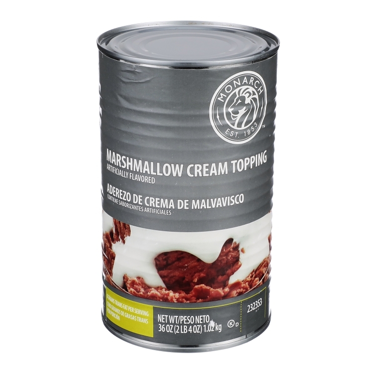 MONARCH TOPPING MARSHMALLOW CREAM READY TO USE