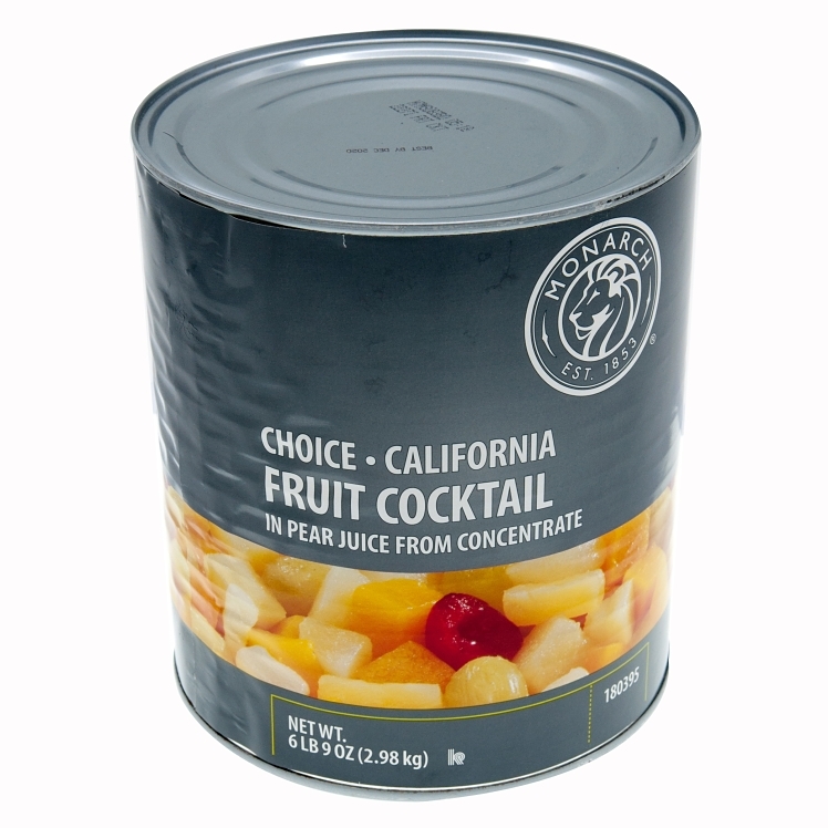 MONARCH-D FRUIT COCKTAIL, DICED IN PEAR