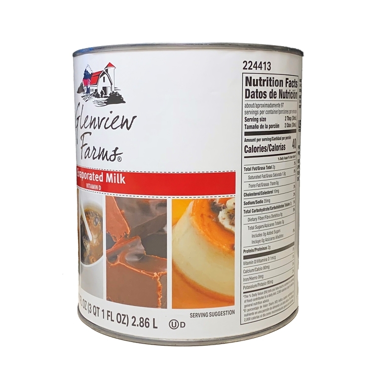 GLENVIEW FARMS VITAMIN D EVAPORATED MILK