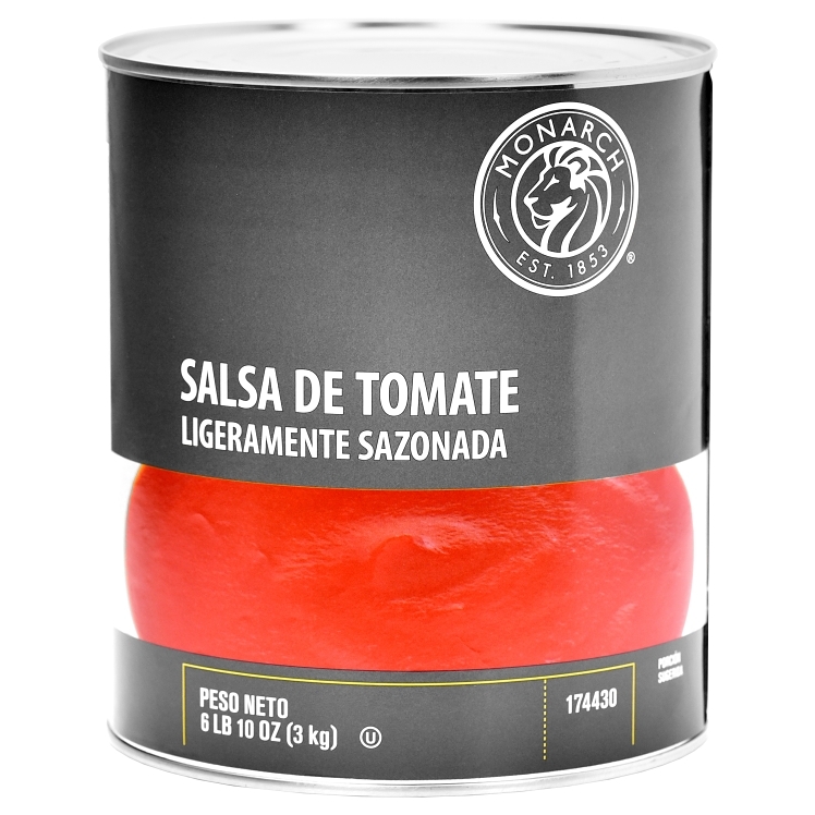 MONARCH-D SAUCE, TOMATO CAN SHELF STABLE