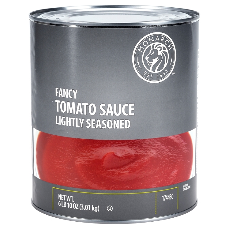 MONARCH-D SAUCE, TOMATO CAN SHELF STABLE