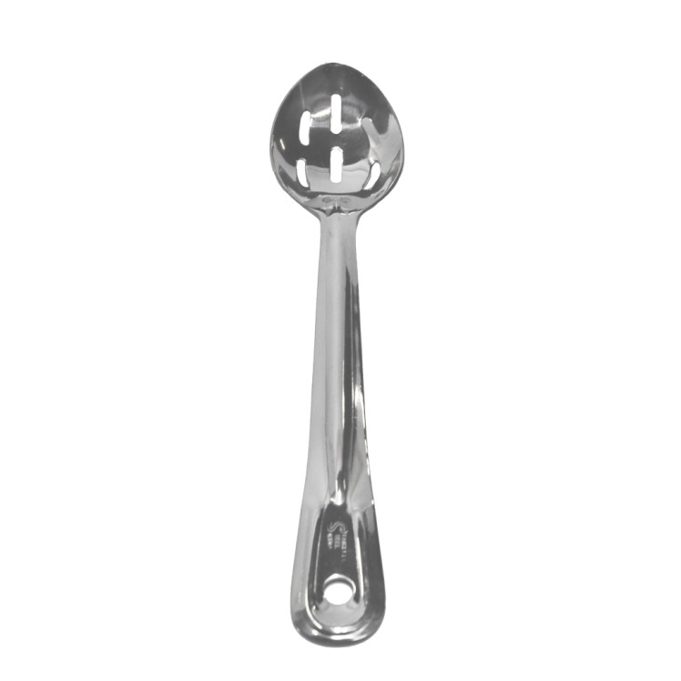 Valu Plus Slotted Serving Spoon 15 Inch Heavy-Duty Stainless Steel