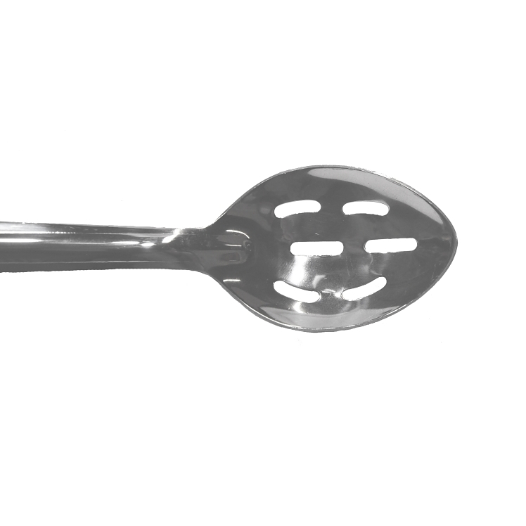 Valu Plus Slotted Serving Spoon 15 Inch Heavy-Duty Stainless Steel