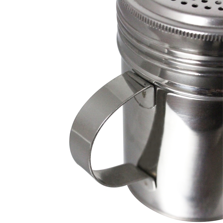 SUPERIOR / CES SHAKER DREDGE 10 OUNCE STAINLESS STEEL WITH HANDLE