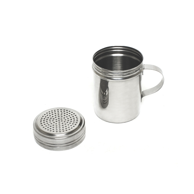 SUPERIOR / CES SHAKER DREDGE 10 OUNCE STAINLESS STEEL WITH HANDLE